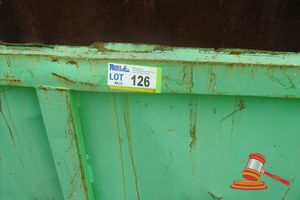 Stell Skip Bin, Approx 3200 X 1550 X 1040
