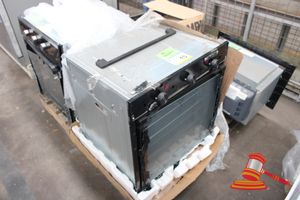 10 · EURO 60CM BUILT-IN MULTIFUNCTIONAL ELECTRIC OVEN MODEL #EO605VBK , SHATTERED FRONT GLASS PANEL - NO WARRANTY/ RETURN / DAMAGED/ CREDIT RETURN, AS IS - INSPECTION RECOMMENDED