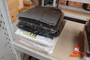 9pcs BUNDLE OF CHEFS JACKETS AND SHIRTS