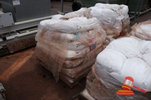 Approx 30 X Water Treatment Chemicals, Includes: Basf Magnafloc 5250, Batch No: 29e21362a, Material, Gross 12,634 Per Bag, On Pallet