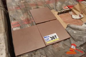367 · PALLET OF TILES, 200 x 200mm, 105m2 TOTAL