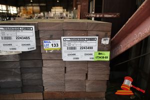 133 · JARRAH SKIP DRESSED, STD, 145mm x 45mm, 33LM, RANDOM LENGTHS, QTY 0.248M3 (L1350 x W430 x D500 TRANSPORT SIZE ONLY APPROX) (PACK# 1243490)