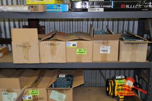5 X Boxes Of Approx X 36, Electrical Fittings, Includes: Clipsal 56c320f Switched Socket Outlet Three Pin 20a 250v Ip66 50hz, Various Others (Poss Unused, Boxed)