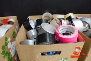 1 Box Of Assorted Tape