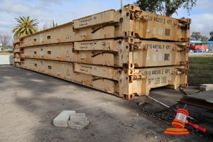 11 · 40FT SEA CONTAINER FLAT RACK, TARE 5350 KG, MAX GROSS 50,000 KG. (BM01), (SB1U4403432, PLANT# 1000)