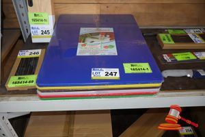 247 · CUTTING BOARD 38*51*13 (SET OF 6 COLOURS