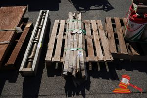 5x Catpiller Stud Pulled, Part No: 9u-6811, 1575mm L , On A Pallet, (B8171355) (Po81949877, Plant# 1000)