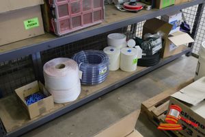 Assorted Goods, Includes; Respirators, Face Mask, Paper Rolls, Plastic Tubing, Chains, Scouring Pads, And Other Various Goods, Poss Unused