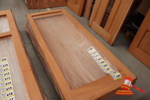 Timber Door Frame, Code: Ambon 4, 2040 X 820 X 25mm