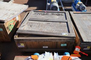 Wooden Pallet Crate, Containing Approx 13, 36 1/2'' X 38 1/8'' X 41 1/4'' X 125 Ss Flexipro Gasket, 0k-1902, 36-Ss-Flex-2ee015-2 (Cont#Emsu5161075, Iris-Wheatstone)
