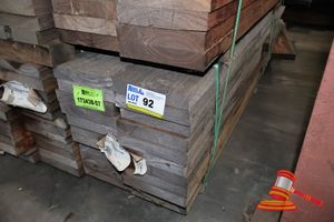 92 · JARRAH SKIP DRESSED, STD, 190mm x 36mm, 39LM, RANDOM LENGTHS, QTY 0.296M3 (L1800 x W400 x D500 TRANSPORT SIZE ONLY APPROX) (PACK# 2486242)