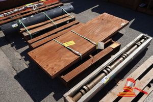 Catapiller, P/N: 536-6457, Glass Door, In Sealed Timber Box, Approx; 1.95m Long X 60 Cm Wide.( S44#4973645964, Dr#1530 ) On Pallet