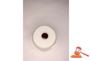 45 · GARNET, ROUND CUT, 1.7 CTS