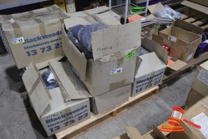 16 · 4 X BOXES OF 7XL, 8XL, 6XL NAVY P630 RUBEN JACKETS