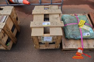 30 · 1 X ALLIED PUMPS JAVELIN VERTICAL MULTI-STAGE PUMP, 415 VOLT, MODEL JVN32-1-1-1.5KW, (CRATED), APPROX; 610MM W X 350MM D X 600MM H