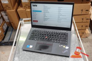 30 · LENOVO T14S, 14 INCH TOUCH NOTEBOOK, INTEL CORE i5 1135G7 2.40GHZ, 16GB RAM, 256GB SSD / NO OS, SN: PC2JNTPF / AN: ITT36668, UNTESTED (SOME MARKS / NO CHARGER, FAULT BRIGHT SPOT ON SCREEN )