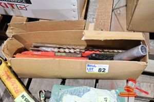 Approx 7 X Various Sized Drill Bits, Longest Approx; 590mm, Shortest 240mm, Boxed, Used