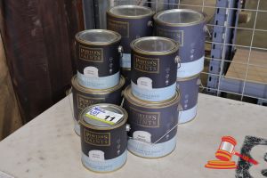 9 X Porter'S Original Paints, Wood Smoke, Eggshell Finish, Natural Matt, (6 X 4l, 3 X 2l)