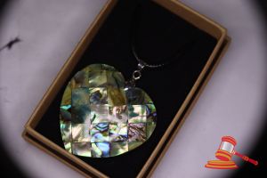 74 · PAUA SHELL PENDANT
