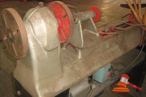 43 · WOOD WORKING LATHE ''R + R TOUGH '' 200mm CHUK, 1000mm BED LENGTH