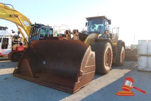 3 · CATERPILLA 982M WHEEL LOADER SERIAL# CAT0982MPLRS20273, CATERPILLAR C13 ENGINE, 15806hrs SHOWING, LOADRITE 2180 SCALES, ASSET# WL2209