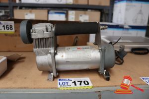 170 · MEGA GRUNT AIR COMPRESSOR, 150psi, 13.8V, UNTESTED