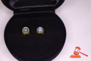 67 · OPAL EARRINGS