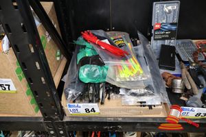 84 · TRAY OF ASSORTED CABLE TIES