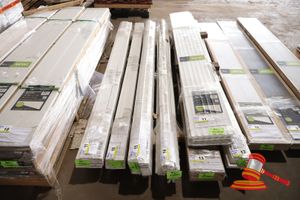 Perma Timber, Assorted Pvc Mouldings, Pre Finsihed White, Low Maintenance. Includes Approx 70 Assorted Sizes (17 -20mm) - Glass Bead 2700mm, Quad 2700mm, Square Moulding 2700mm. Unused