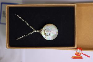 63 · OPAL CHIP PENDANT