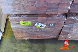 59 · PACK OF JARRAH DECKING 86 x 19 x 1.2MT, FEATURE, 144 LM, PACK# 320028704, TRANSPORT DIMS - L 1200 x H 450 x W 500.