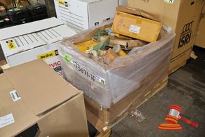 Assorted Heavy Equipment Parts, Includes Cat Bearing 107-7330, Actrol 221 Fan Blade 3265418, Cat Adjuster 280-3513, Cat Tube 346-8386, Approx 10+ Boxes, On A Pallet,