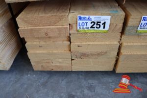 14x Lengths Of Non-Structural, Untreated Pine Timber, Approx 170 X 35mm X 2.4m