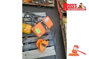 35 · 1 TONNE HITACHI ELECTRIC CHAIN HOIST (PS1856)