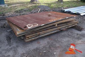 30 · PACK OF MC3 CHROMATE STEEL SHEETS, W 2200mm x L 2900mm AND HEIGHTS OF 35mm, 20mm, 15mm AND 12mm WITH APPROX TOTAL WEIGHT 10.1 TONNE.