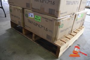 29 · APPROX 1000 X ECO FRESH DISPOSABLE FOOD TRAYS, RE-ORDER CODE 7001, IN A BOX, UNOPENED