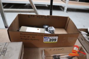 COASTS SWIMMING POOL AND SPA HEATER, 200-240V, UNTESTED