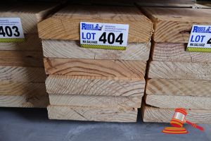 404 · 6x LENGTHS OF STRUCTURAL MGP 10, UNTREATED PINE TIMBER, APPROX 240 x 45mm x 2.4m