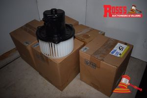 6 x Unused HVAC 12Volt Automotive Air Conditioning Blower Motors