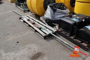 GREY PVS TUBE 470 PSI WATER PRESSURE @ 73*F, 1-1/2 INCH MANUFACTURE DATE 06/06/2024, APPROX 5.8 METRES LONG, ON A PALLET