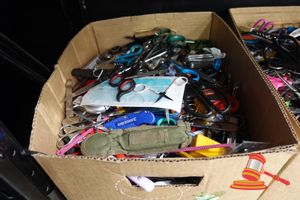 1 BOX OF SURRENDERED ITEMS, NO INSPECTION