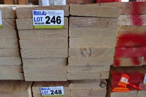 16x Lengths Of Non-Structural, Untreated Pine Timber, Approx 170 X 35mm X 2.4m