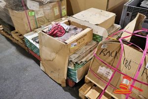 Assorted Electrical Fittings, Approx 10+ Boxes, Includes: Lumex 13-4lq6hw, Lightsource Brand Visible On Cardboard, Various Others, On A Pallet (Poss Unused, Boxed, Untested)