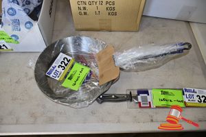 322 · STEEL FRY PAN 25CM
