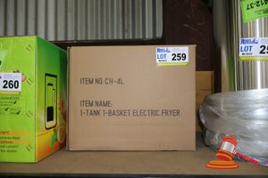 259 · BENCHTOP FRYER SINGLE PAN 4LT