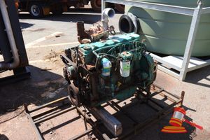 1 X Cummins Diesel Engine, Model: Qsb7-G3 Nr3, Sn:74523926, 186kw At 1800rpm, Approx; ; 1.6m L X 510mm W X 770mm H, Some Marks/Rust, On A Metal Frame (No Asset No) (S44#Ritm0896397)