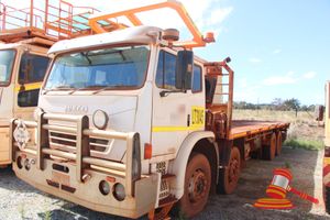 2011 Iveco Acco Flat Bed Single Cab Truck 8 x 4, Auto, Diesel, Reg #: Unlicensed ODO: 123,028 kms Showing on Clock VIN: 6F2262300BDU00472 ENG# 22003030 Features: Air Conditioning, Power Steering, Bullbar, Spotlights, ROPS (3.95m) 2 x Spare Tyres, 5689 hrs, Allison Transmission. (Asset # LT3045) Condition: **Dash Hanging Loose, Advised as "Adblue Fault" Still Useable, *Engine Fault Light On.** Panel: FAIR, Paint: FAIR, Glass: FAIR, Tyres: FAIR Dash: FAIR, Upholstery: FAIR, Floor: FAIR Overall Con
