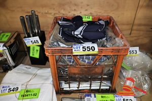 550 · ASSORTED CHEF CLOTHING ITEMS