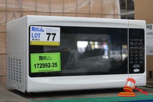 77 · 1 X MICROWAVE OVEN, MODEL: TESM0110, UNTESTED