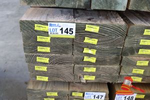 12x Lengths Of Non-Structural, H4 Treated Pine Timber, Approx 190 X 45mm X 3m